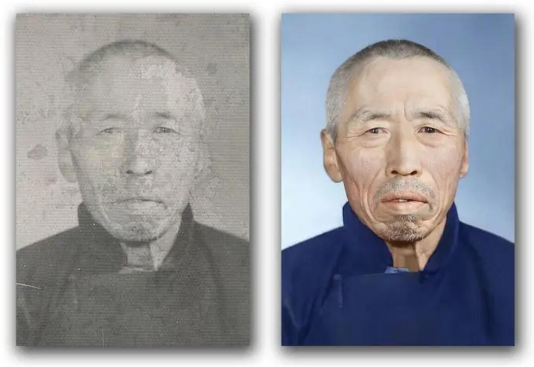 吐鲁番破损照片修复-56